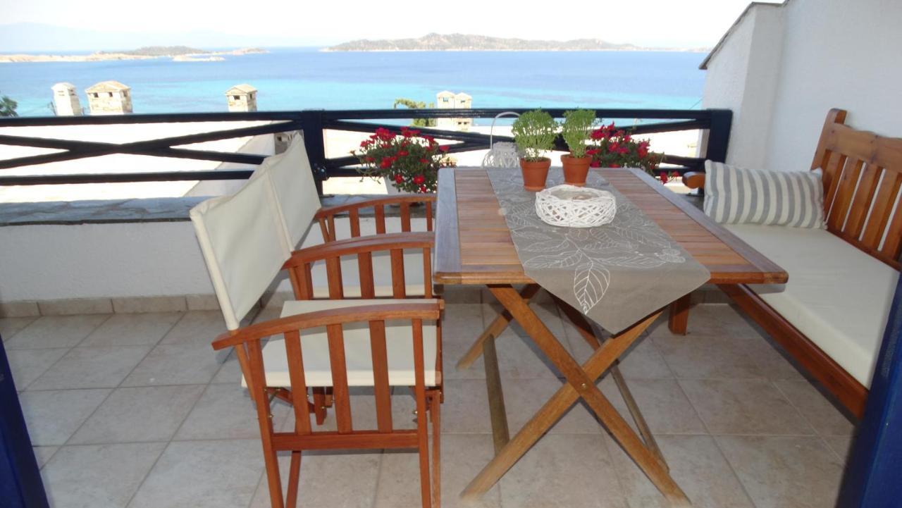 House With Marvelous View Daire Ouranoupoli Dış mekan fotoğraf
